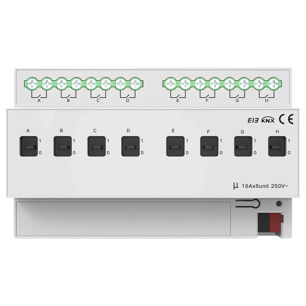 Akubela KNX 8 Channel 16A Actuator