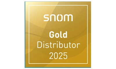 Snom Gold Distributor 2025 — Cohesive Technologies award 2025