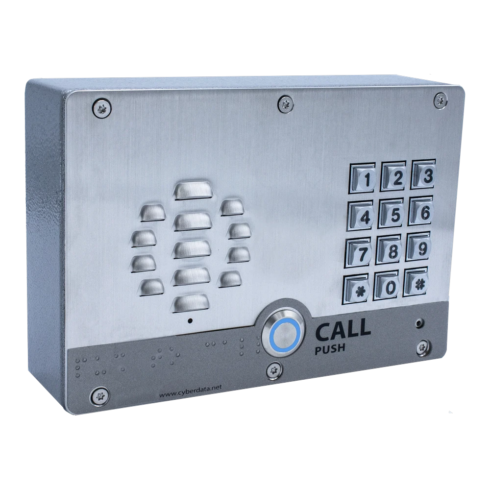 CyberData SIP Outdoor Intercom with Keypad