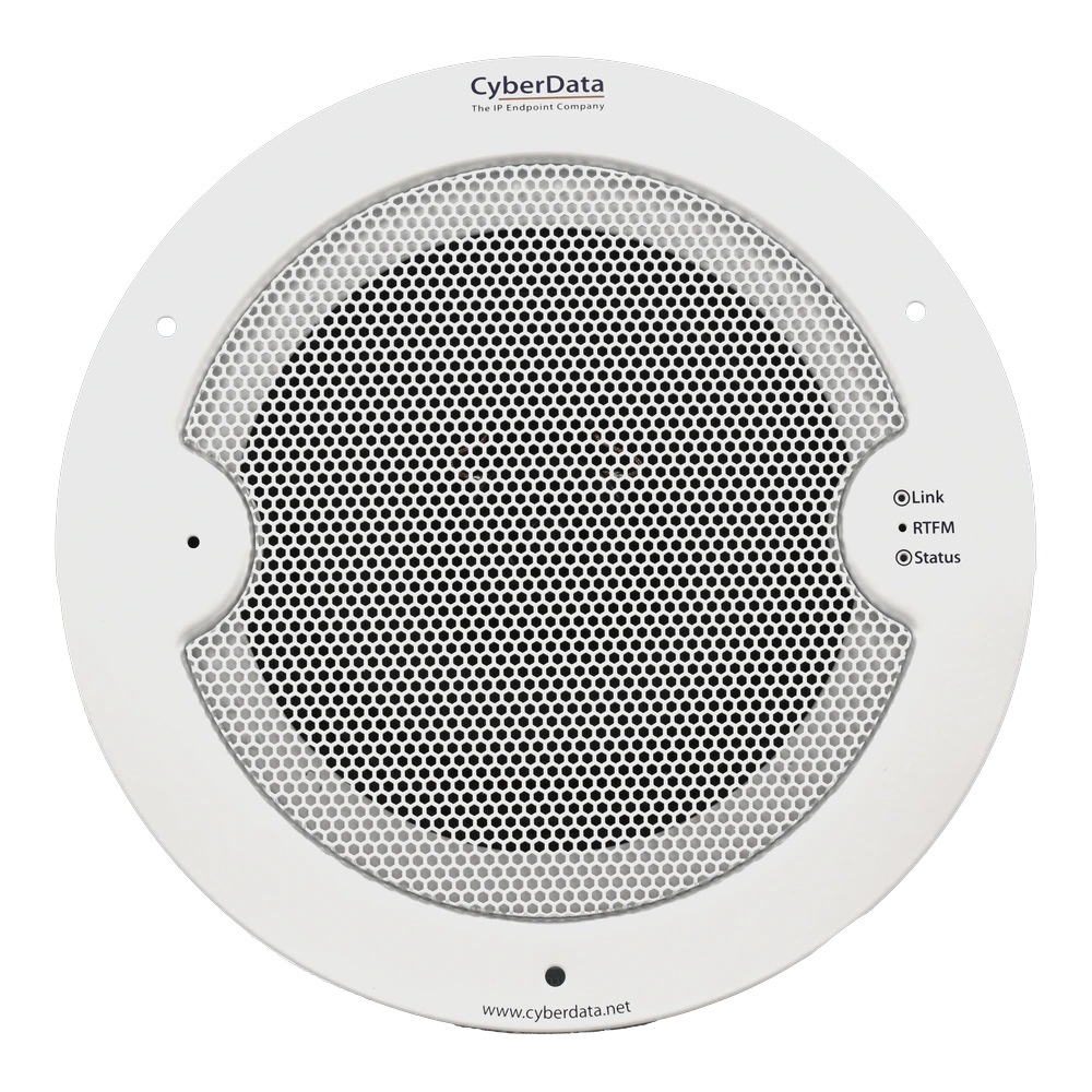 CyberData InformaCast Enabled Speaker w/Talk-back - 9003 Signal White