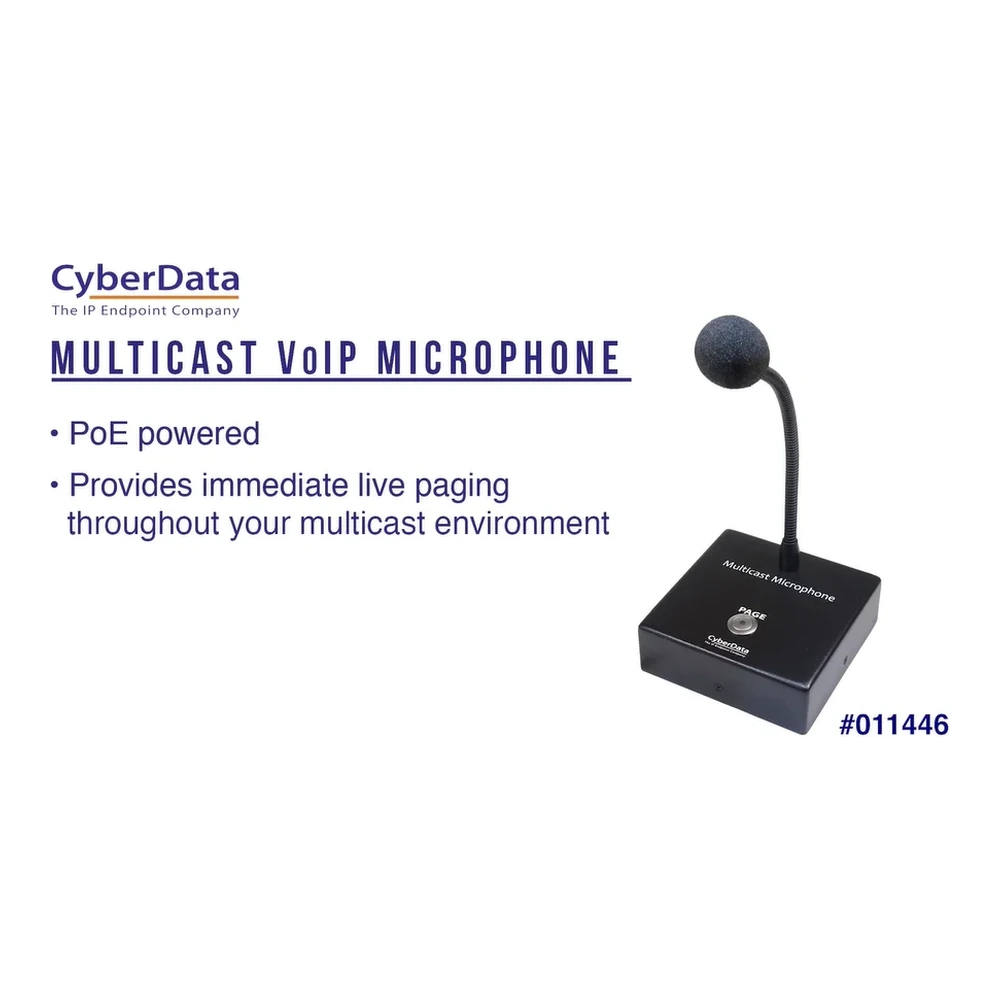 CyberData Multicast Microphone thumbnail 2
