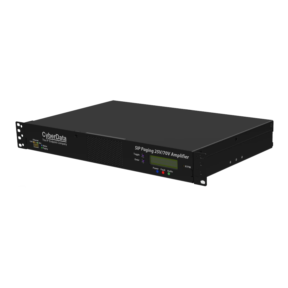 CyberData SIP Paging 25V/70V Amplifier