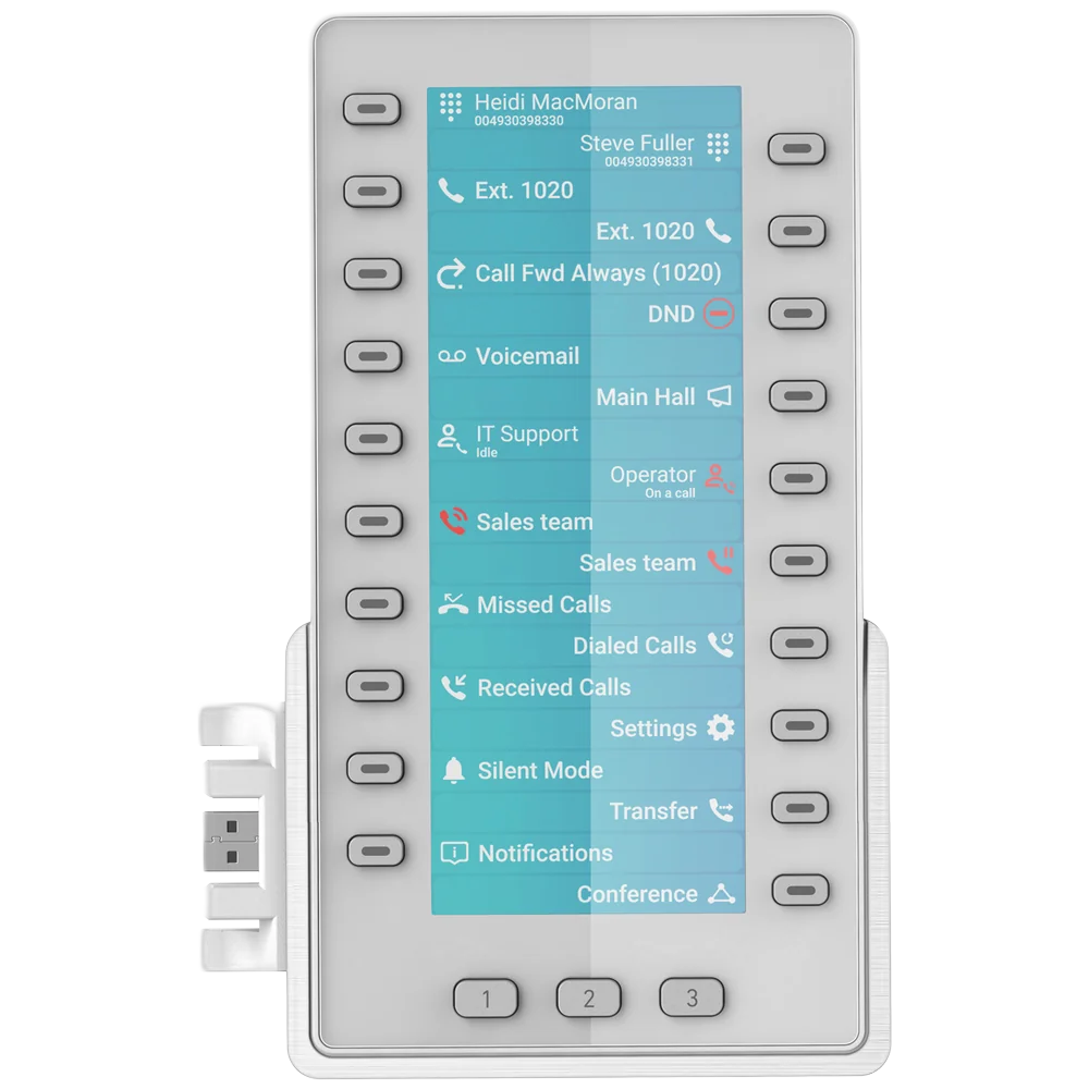 Snom D8C White Expansion Module
