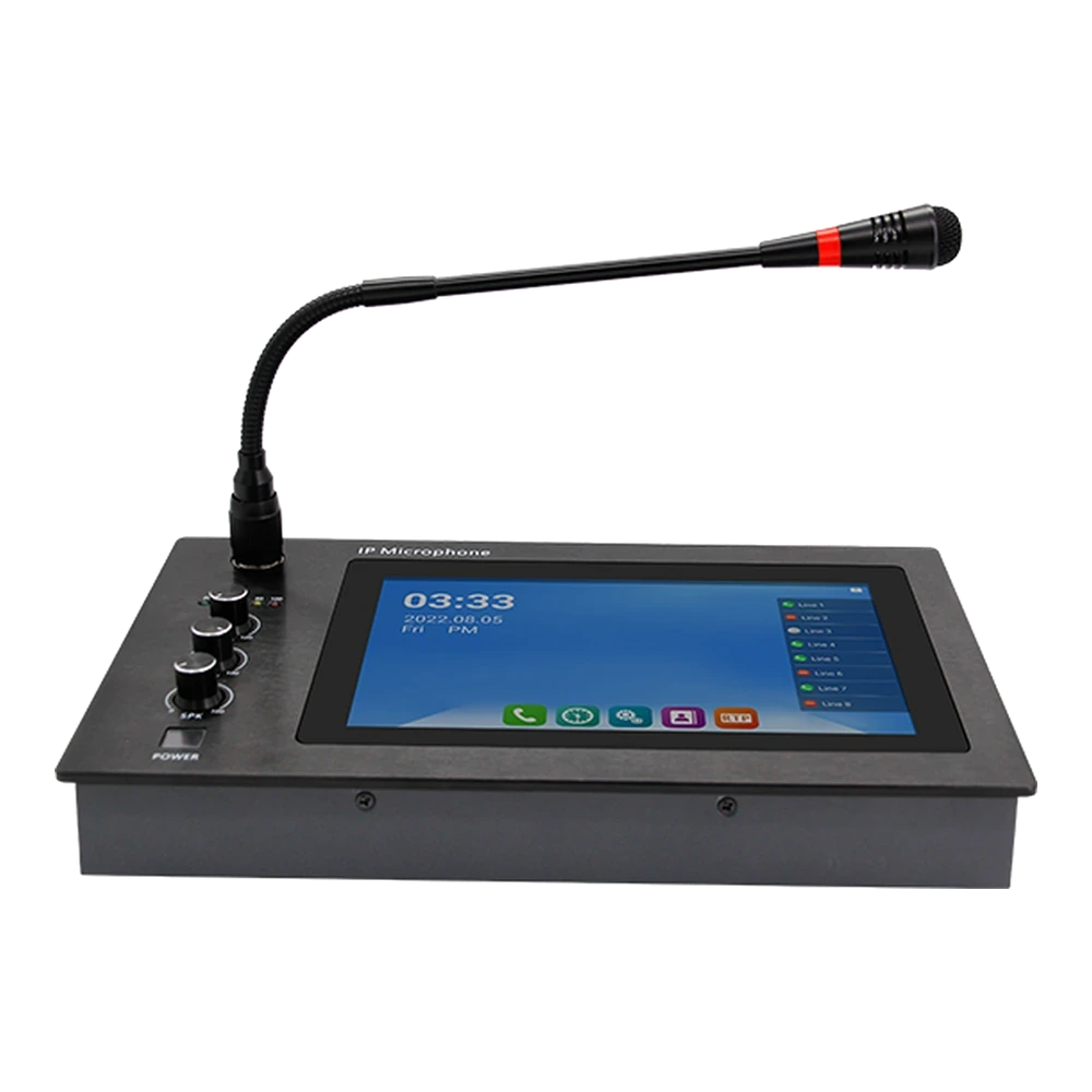 Tonmind SIP-M20 IP Network Intercom Paging Microphone