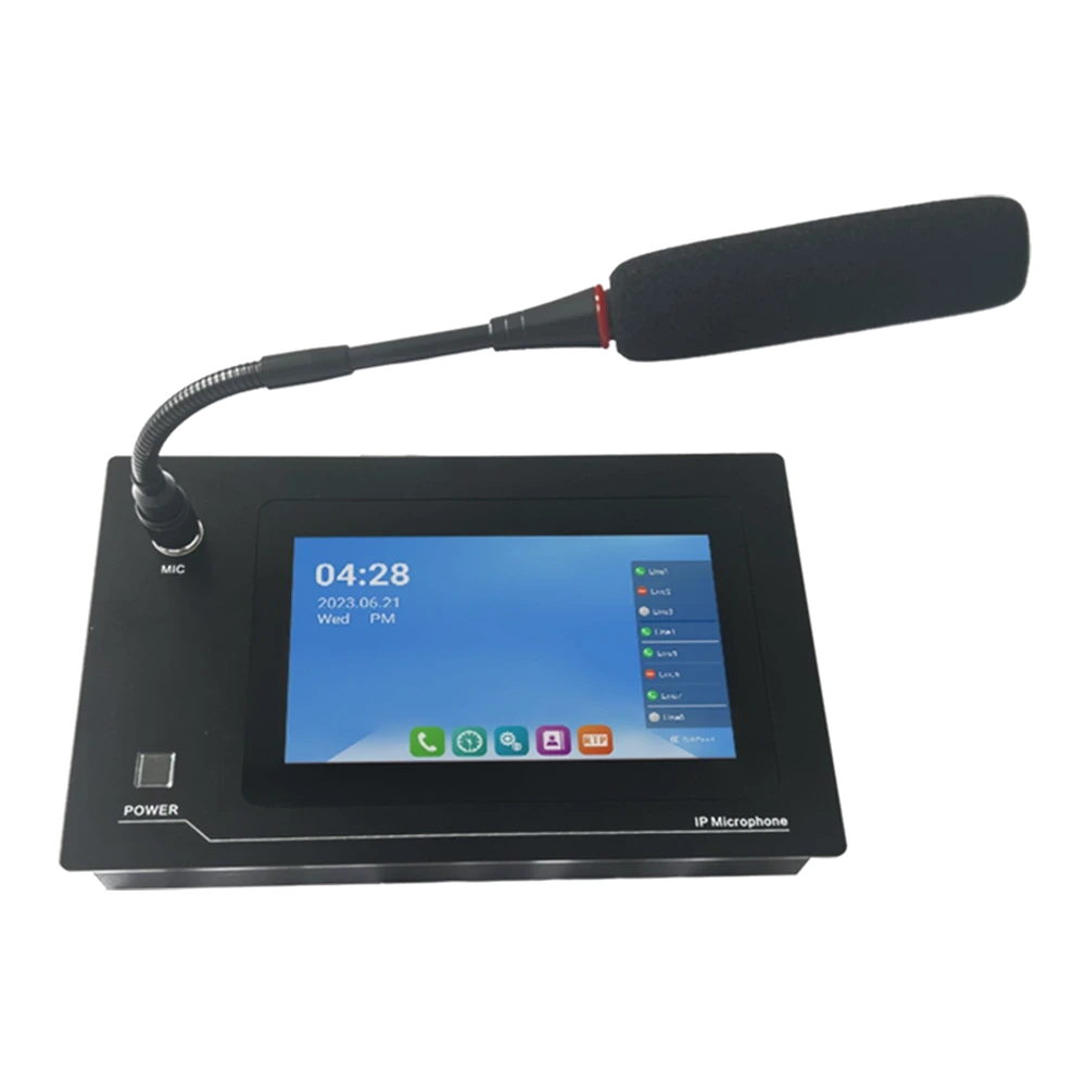 Tonmind SIP-M30 IP Mini Intercom Paging Microphone