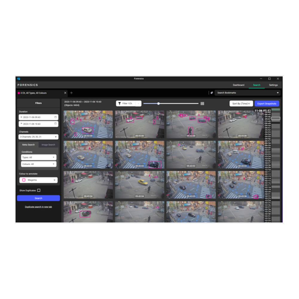 VCA VCA Forensics (Search & Track)