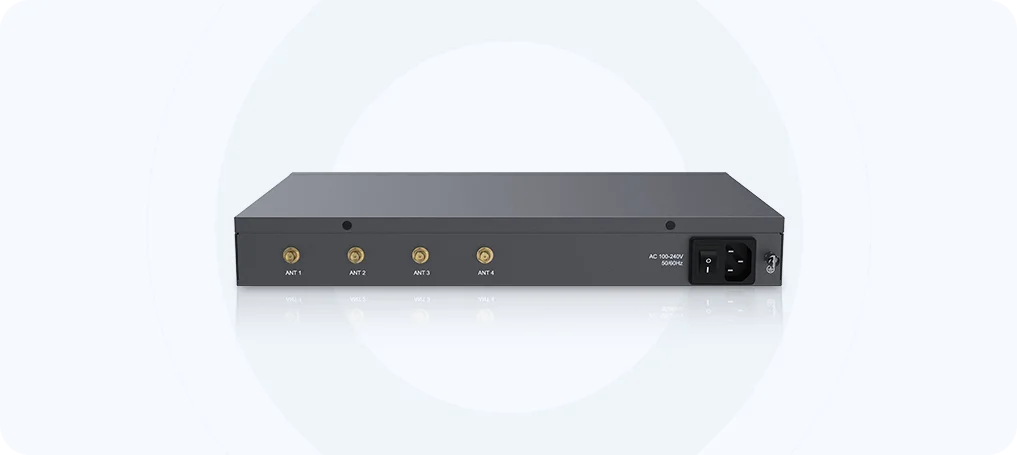 Yeastar P550 back view