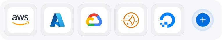 AWS, Microsoft Azure, Google Cloud, Amazon Lightsail, DigitalOcean cloud servers