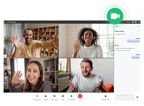 Yeastar software PBX video conferencing