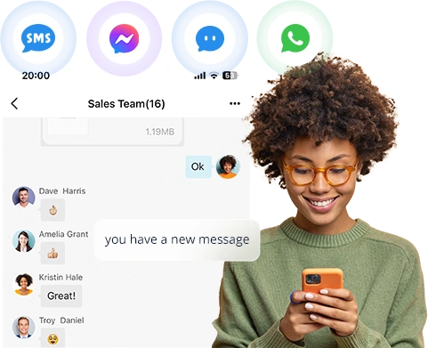 Yeastar software PBX omnichannel messaging